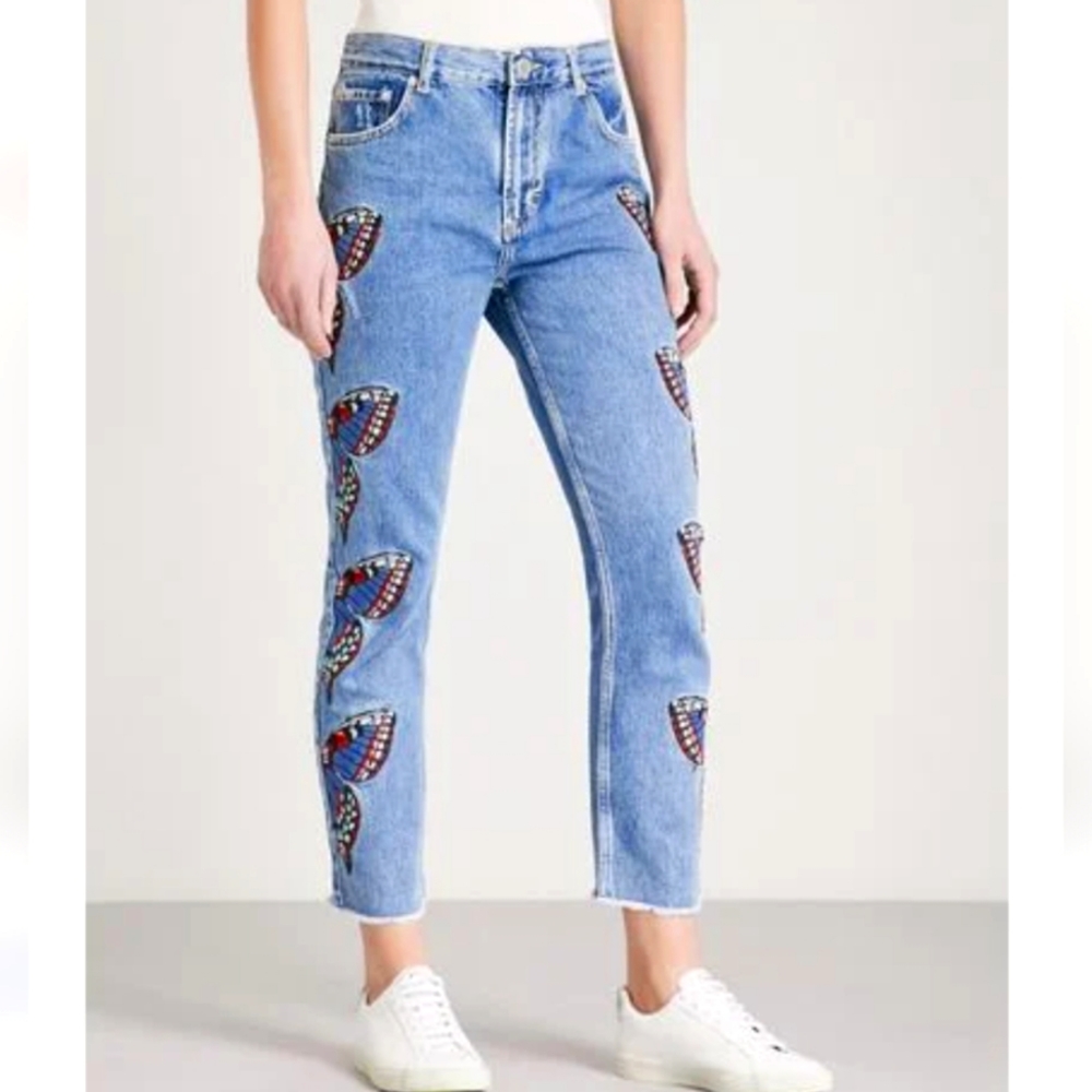 Maje Butterfly Jeans